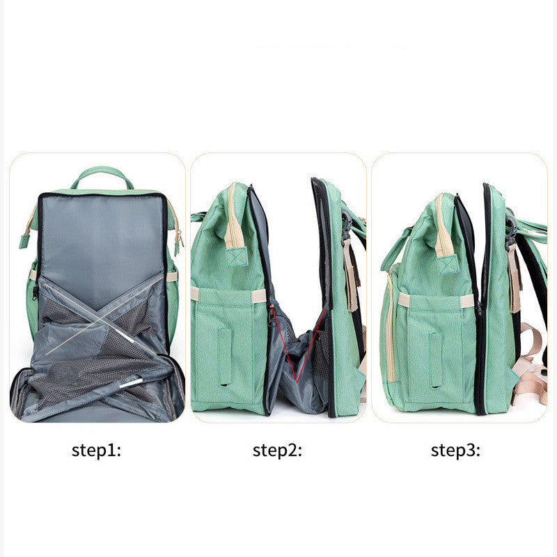 Stylish and Spacious: Your Essential Baby Travel Backpack!