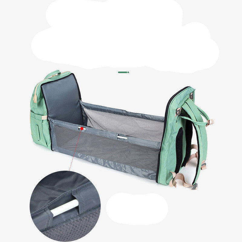 Stylish and Spacious: Your Essential Baby Travel Backpack!