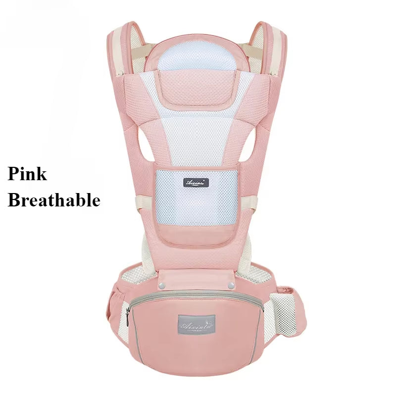 New Adjustable Ergonomic Baby Carrier Four Seasons Universal Baby Carrying Bag Waist Stool Strap Portable & Multifunctional