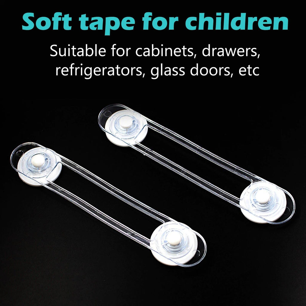 20X Child Baby Cupboard Cabinet Safety Lock Pet Proofing Door Drawer Fridge Kids