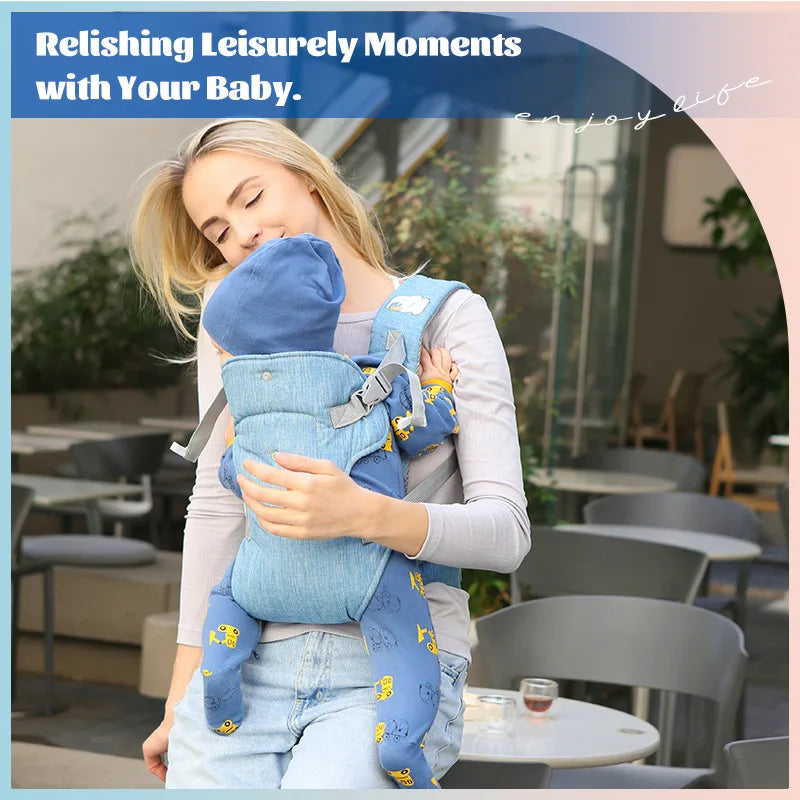 Baby Carrier Sling Versatile for All Seasons Multifunctional Shoulder Baby Carrier Four Carrying Methods Front and Back