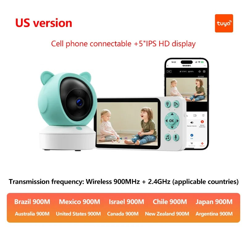 Baby Monitor – 2K HD WiFi Camera with Mobile App Control