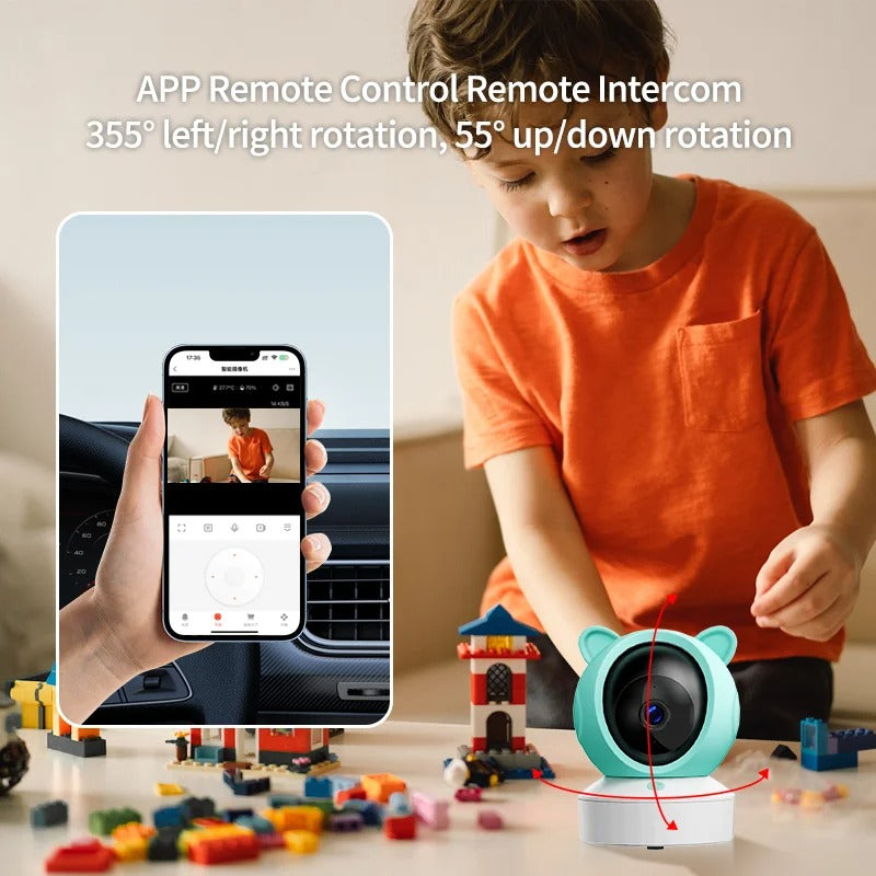 Baby Monitor – 2K HD WiFi Camera with Mobile App Control